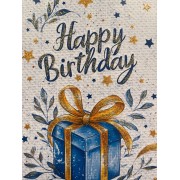 Листівка "Happy Birthday" - Этюд К-1775у