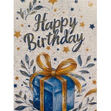 Листівка "Happy Birthday" - Этюд К-1775у