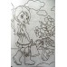 Розмальовка А4 проста "Fashion girl", Jum-RI0082001-47