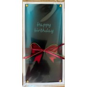 Конверт для грошей ручної роботи  з накладним елементом "Happy birthday" - КР-169У 