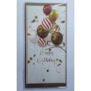 Конверт для грошей ручної роботи "Happy Birthday" - КР-094У 