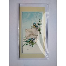 Листівка ручної роботи "Happy Birthday" - ЛРР-040у (укр. мова)