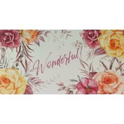 Конверт для грошей "Wonderful" - 12.1093