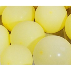 Повітряні кулі (макарун), Жовтий 10″, 2.2 грами (10шт)-жовтий